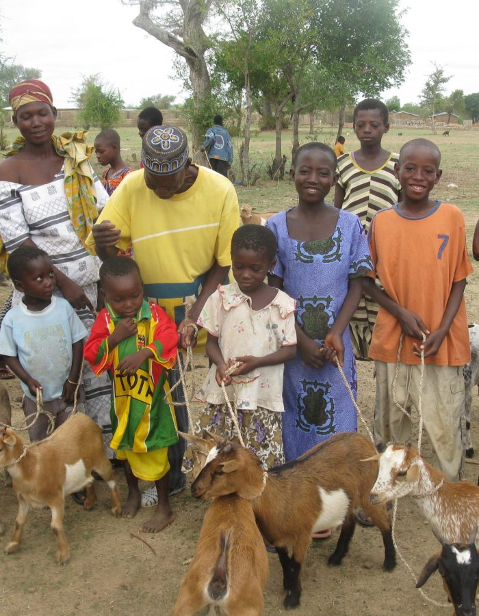 SMALL RUMINANTS FOR NEEDY FARMERS AND OPHANS